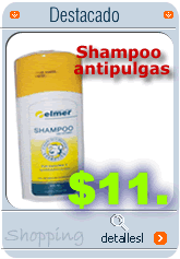 Shampoo antipulgas para perros: $11.  Tienda online para mascotas www.portaldog.com/shopping